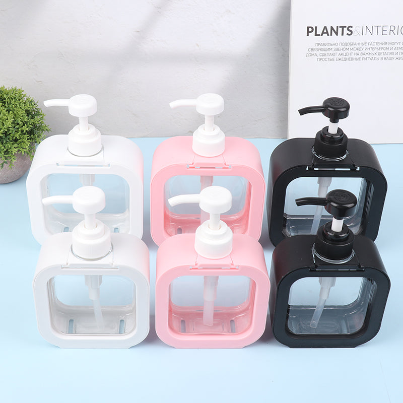 Soap/ Shampoo Dispenser. Made of High quality Plastic with Easy pumping. Most Beautiful and Aligant Soap Dispenser.