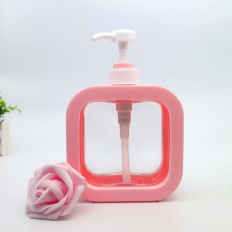 Soap/ Shampoo Dispenser. Made of High quality Plastic with Easy pumping. Most Beautiful and Aligant Soap Dispenser.