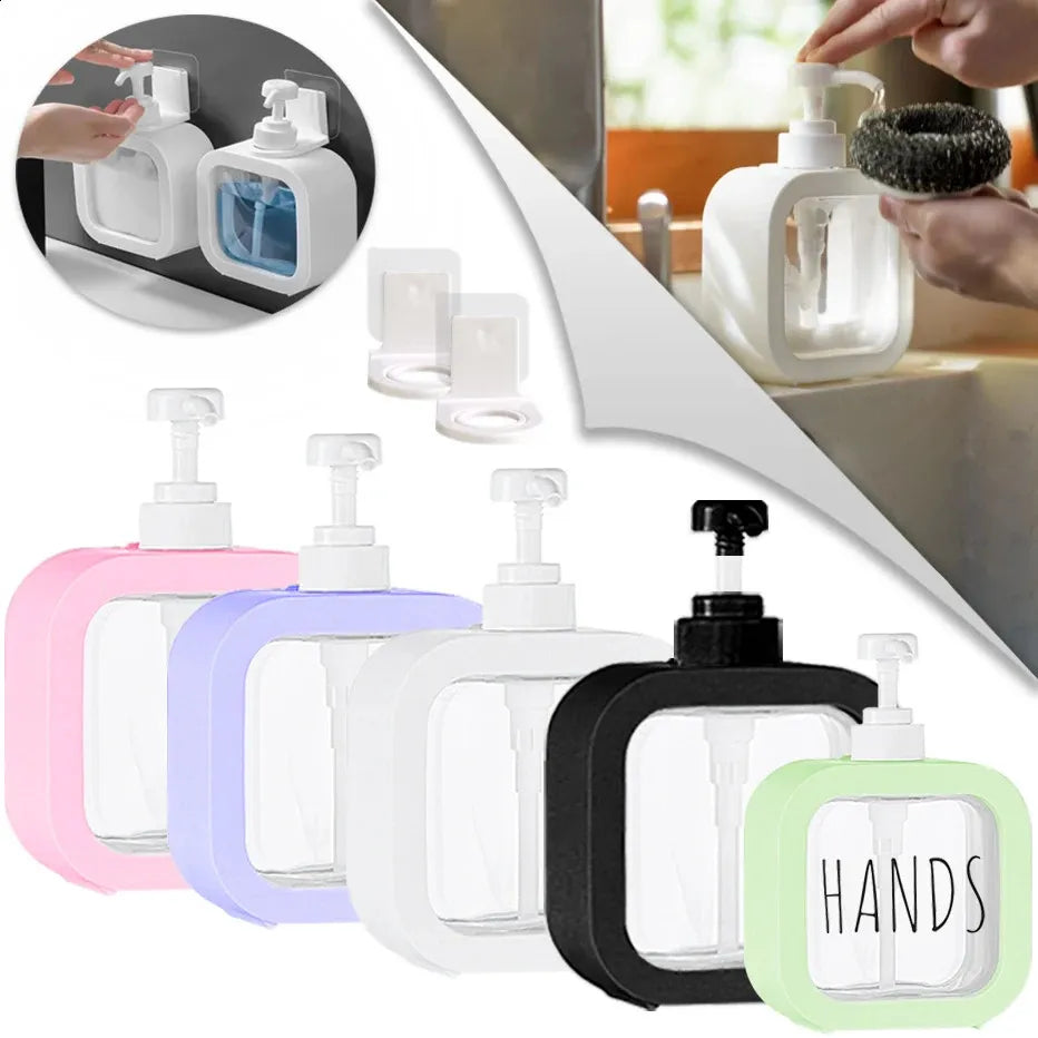 Soap/ Shampoo Dispenser. Made of High quality Plastic with Easy pumping. Most Beautiful and Aligant Soap Dispenser.