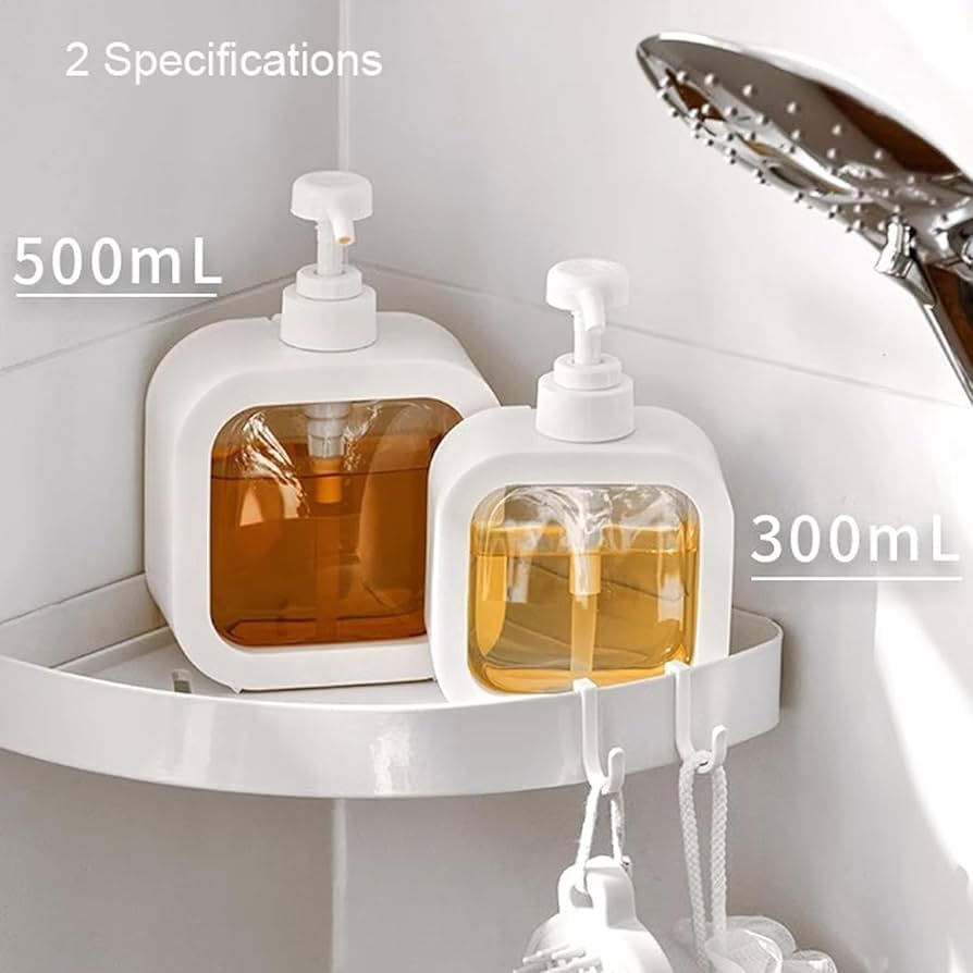 Soap/ Shampoo Dispenser. Made of High quality Plastic with Easy pumping. Most Beautiful and Aligant Soap Dispenser.
