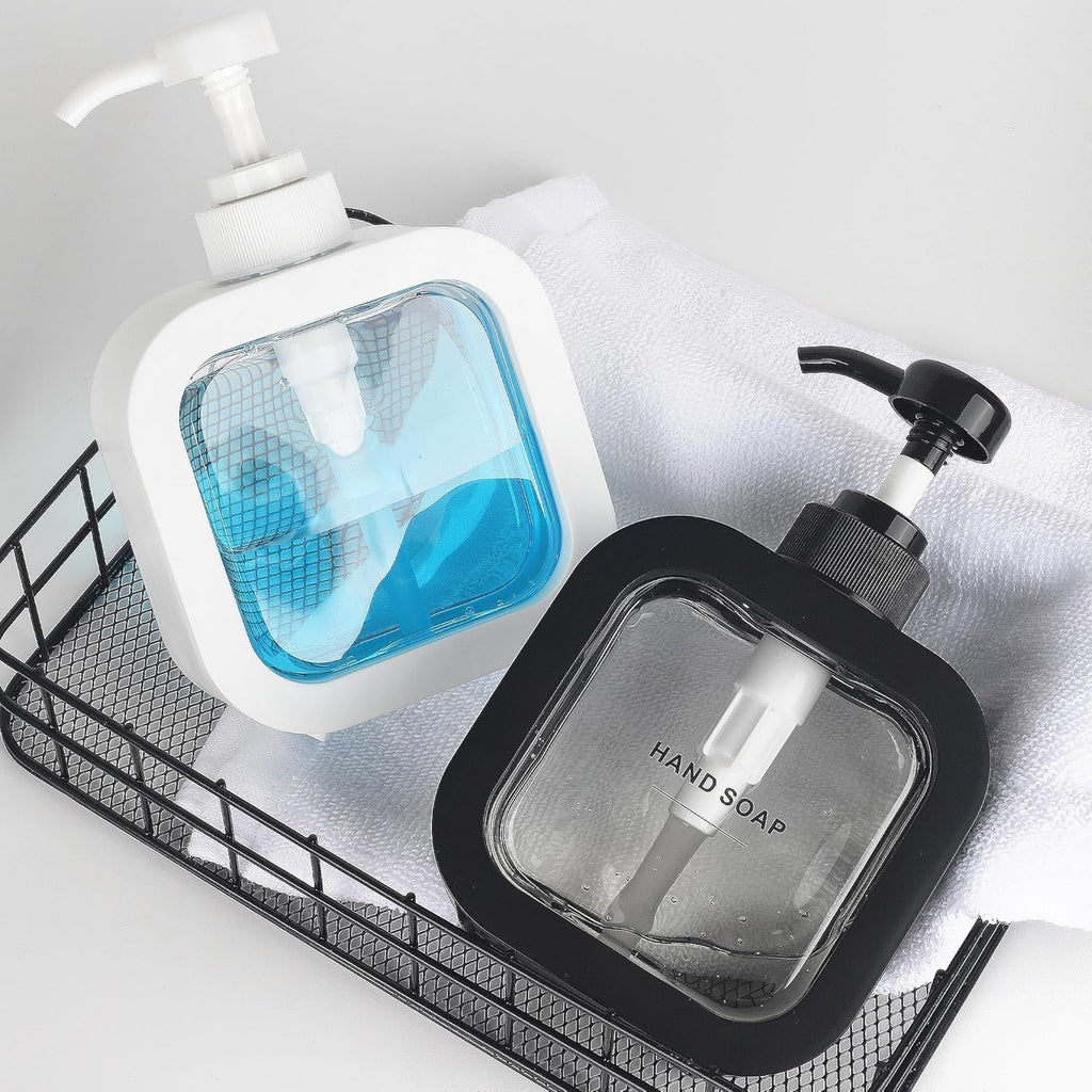 Soap/ Shampoo Dispenser. Made of High quality Plastic with Easy pumping. Most Beautiful and Aligant Soap Dispenser.
