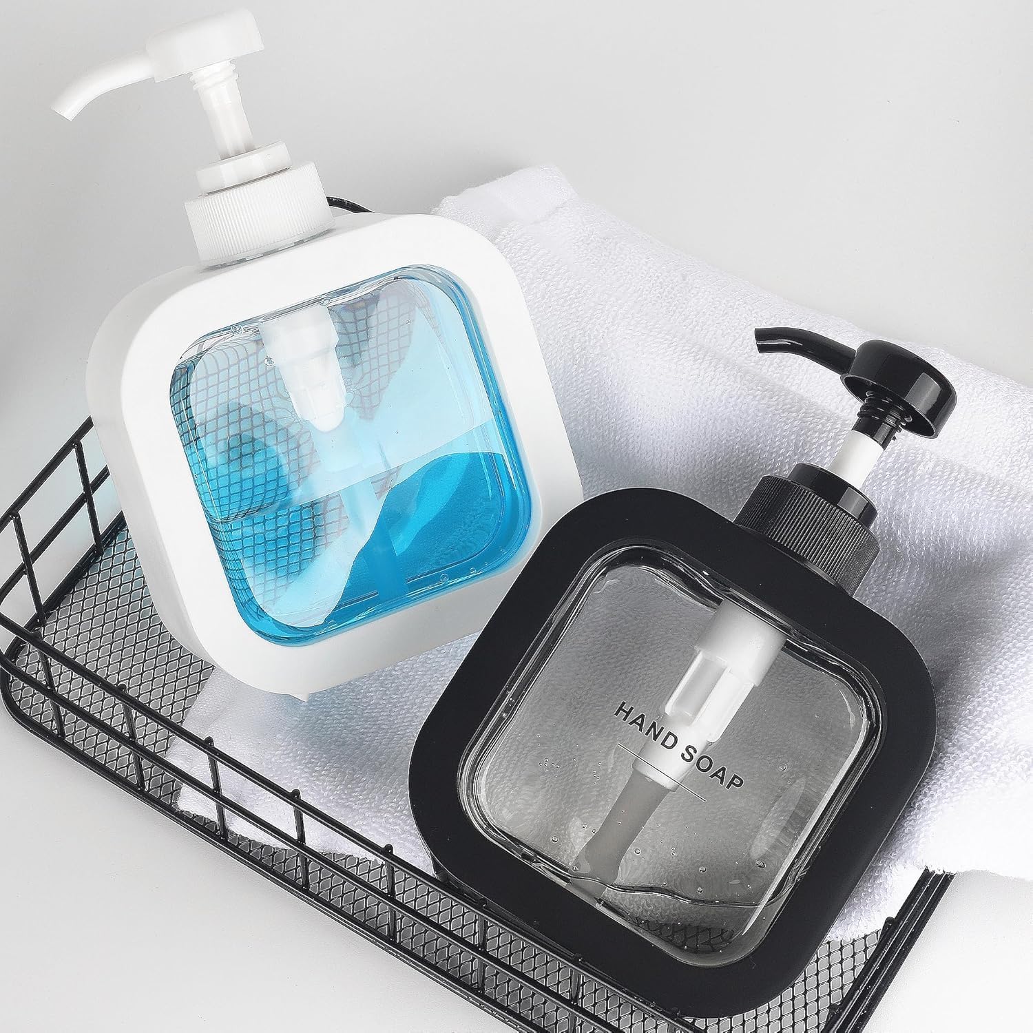 Soap/ Shampoo Dispenser. Made of High quality Plastic with Easy pumping. Most Beautiful and Aligant Soap Dispenser.